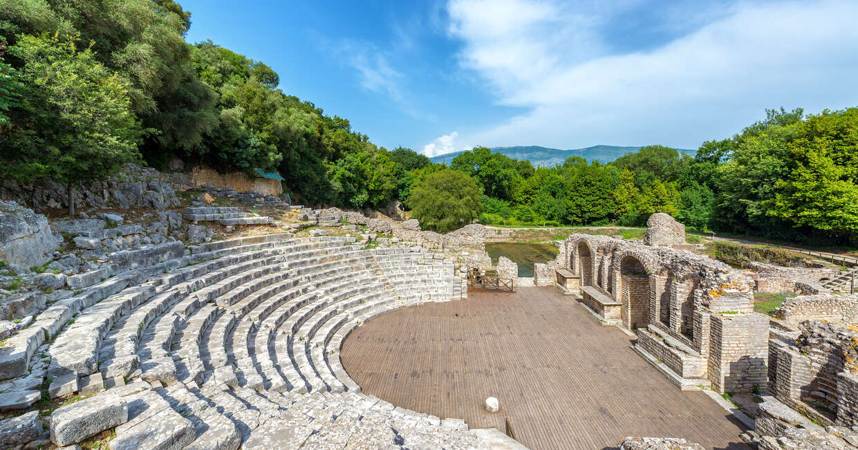 Butrint Ancient Theatre, Albania